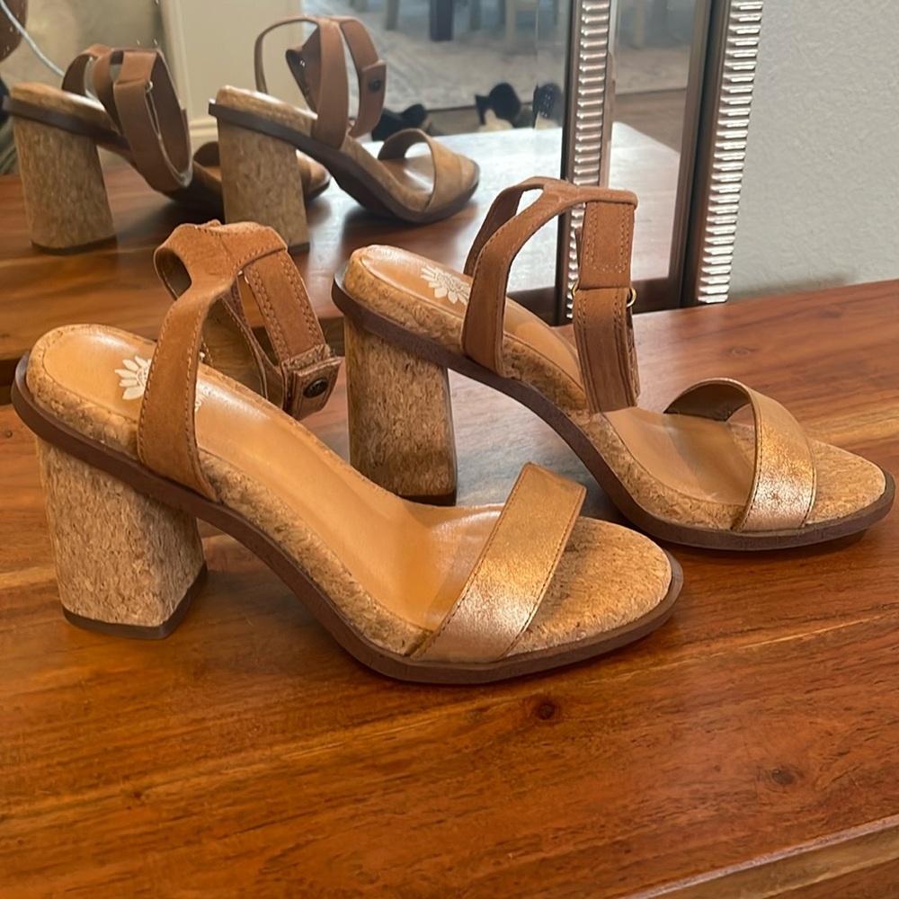 Yellowbox Cork heel sandals